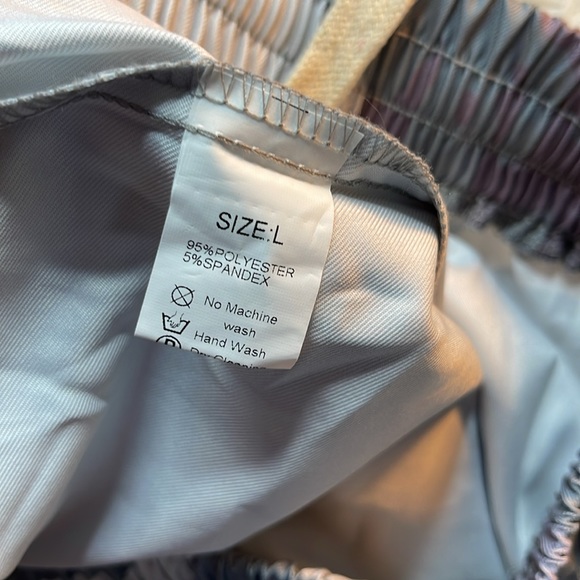 Eytino Women Comfy Stretch Camo Print High Waist Drawstring Palazzo Lounge Pants - Picture 9 of 9